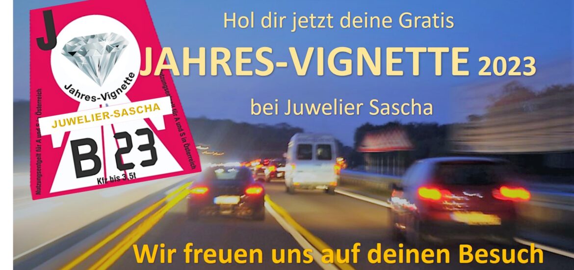 Autobahn Jahresvignette 2023