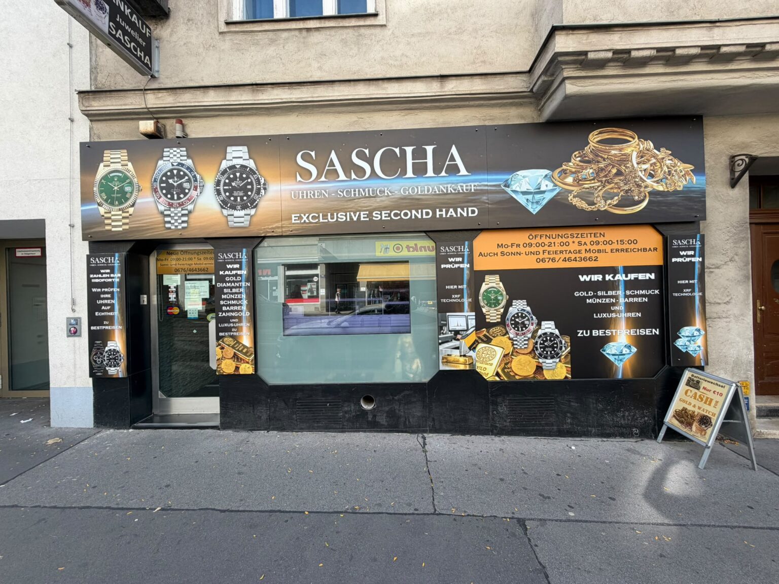Goldankauf Wien Juwelier Sascha